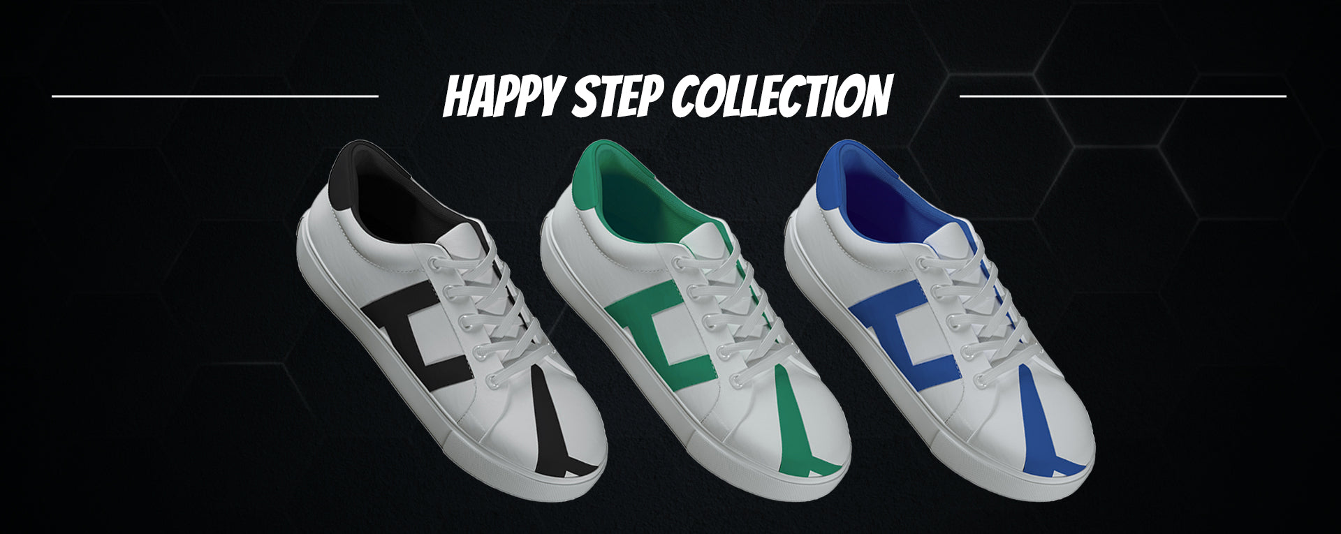 Happy Step, Casual White Sneaker Shoes for Men