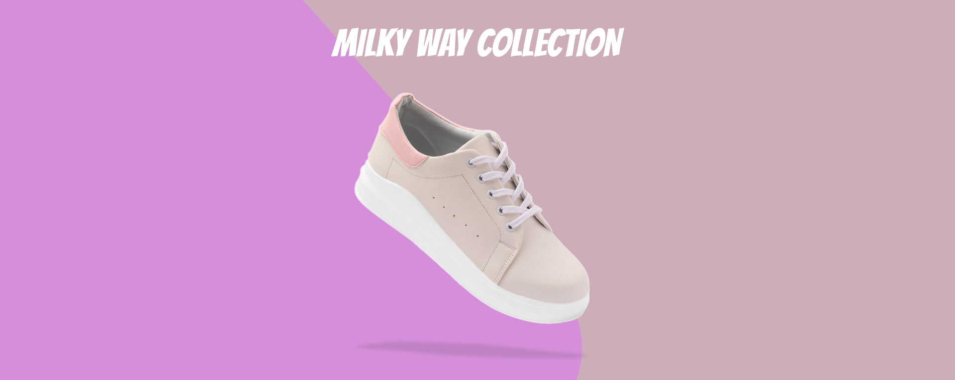 Milky Way, Casual Sneaker Shoes for Women