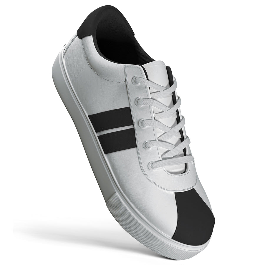 White Rhino, Casual White Sneaker Shoes for Men