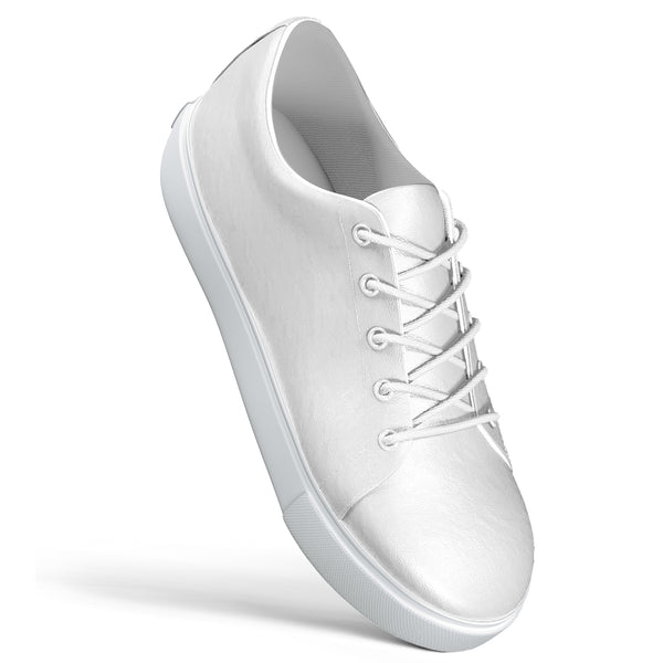 Chocolate Leather, Casual Sneaker Shoes for Men