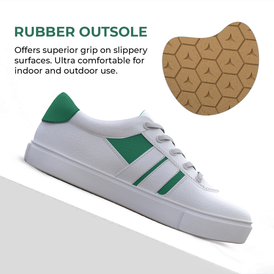 Highway Classic, Casual White Sneaker Shoes for Men