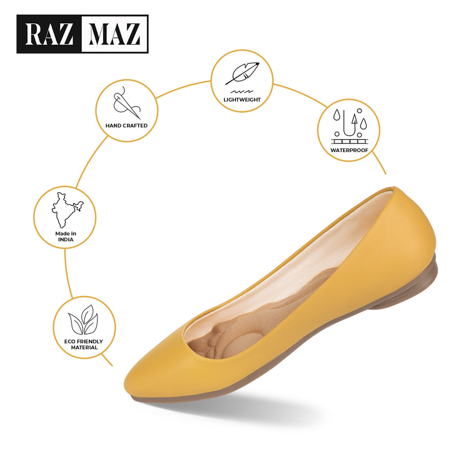 Razmaz Stylish Lightweight Pointed Bellies for Women