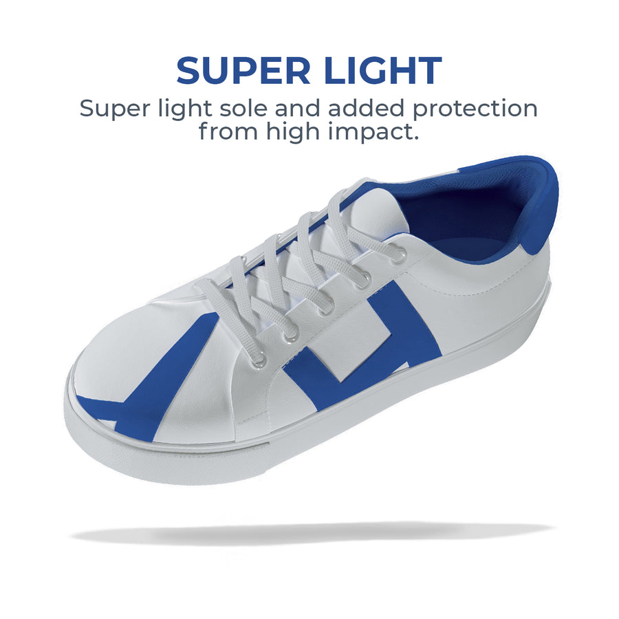 Happy Step, Casual White Sneaker Shoes for Men