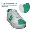 White Rhino, Casual White Sneaker Shoes for Men