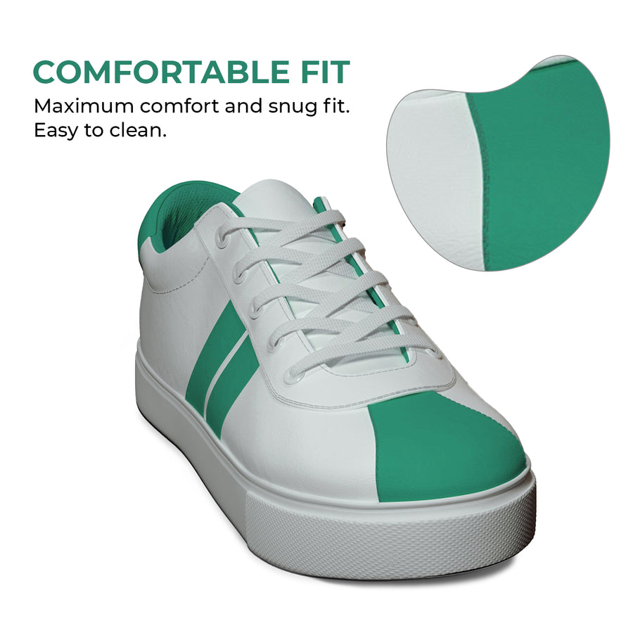 White Rhino, Casual White Sneaker Shoes for Men