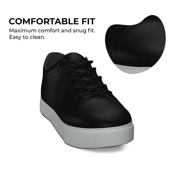 Chocolate Leather, Casual Sneaker Shoes for Men