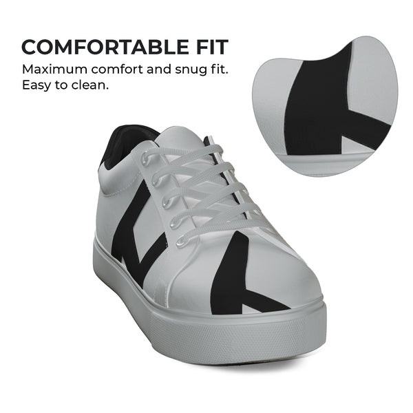 Happy Step, Casual White Sneaker Shoes for Men