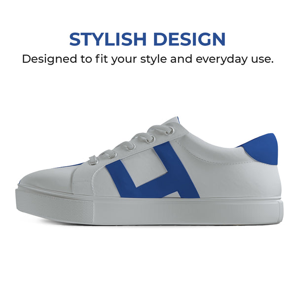 Happy Step, Casual White Sneaker Shoes for Men