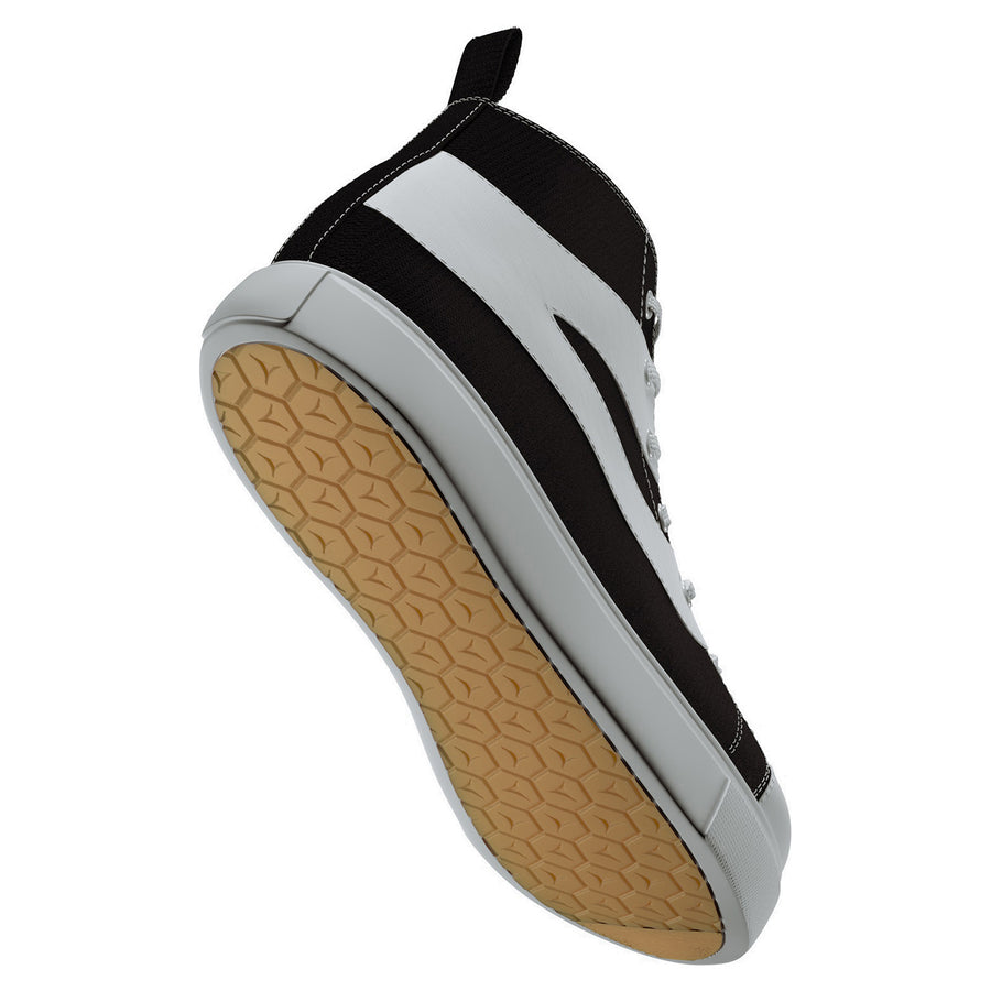 Ankle Zebra, Casual Black Sneaker Shoes for Men
