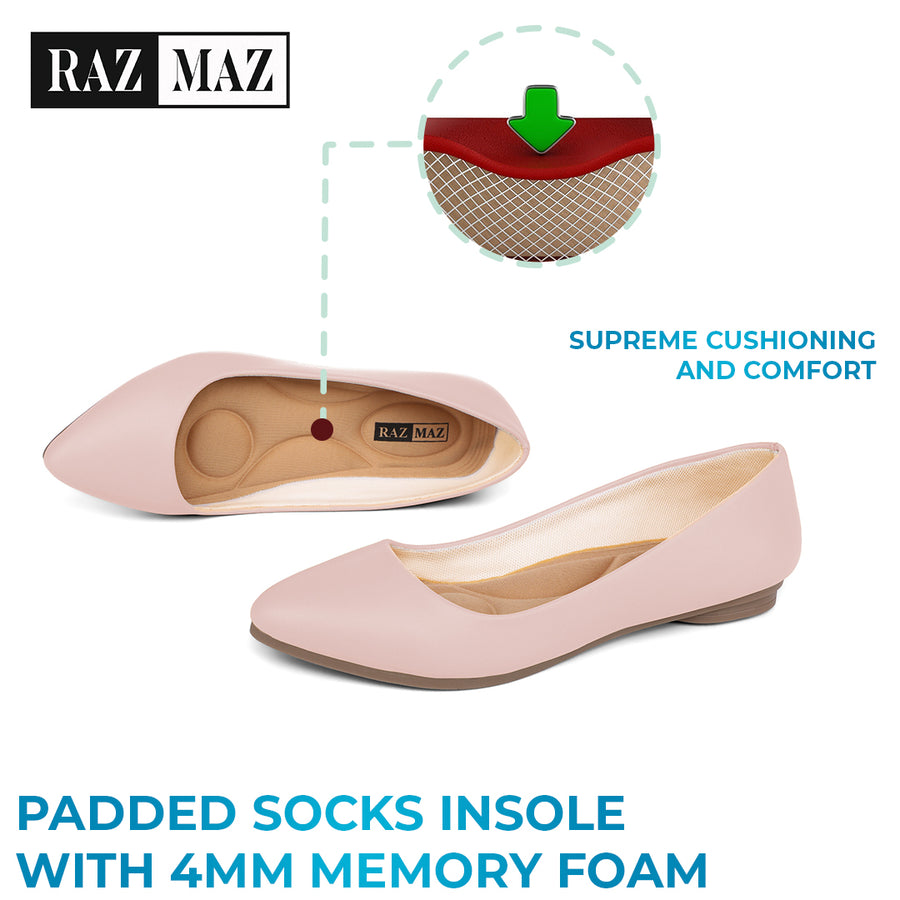 Razmaz Stylish Lightweight Pointed Bellies for Women