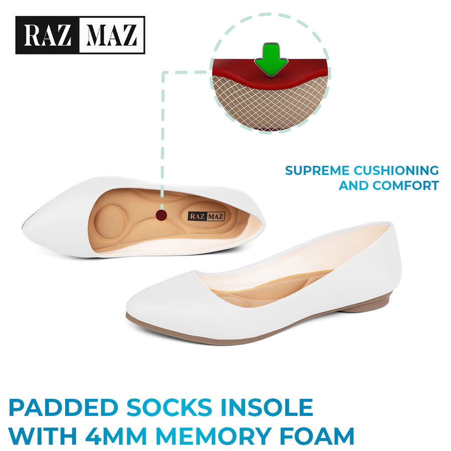 Razmaz Stylish Lightweight Pointed Bellies for Women