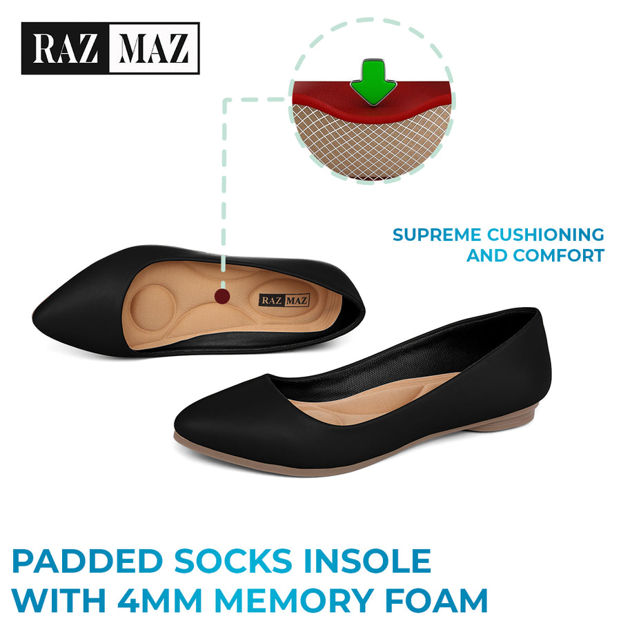 Razmaz Stylish Lightweight Pointed Bellies for Women