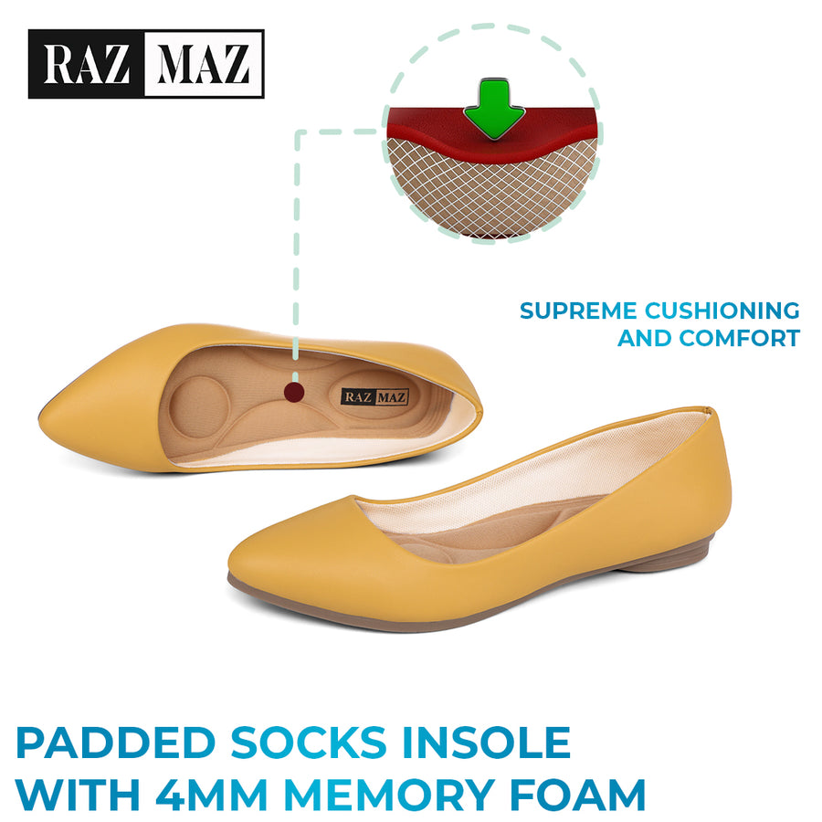 Razmaz Stylish Lightweight Pointed Bellies for Women