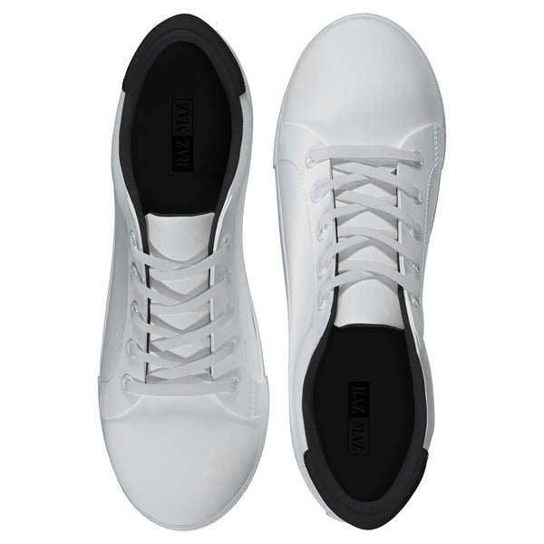 Lunar Leather, Casual White Sneaker Shoes for Men