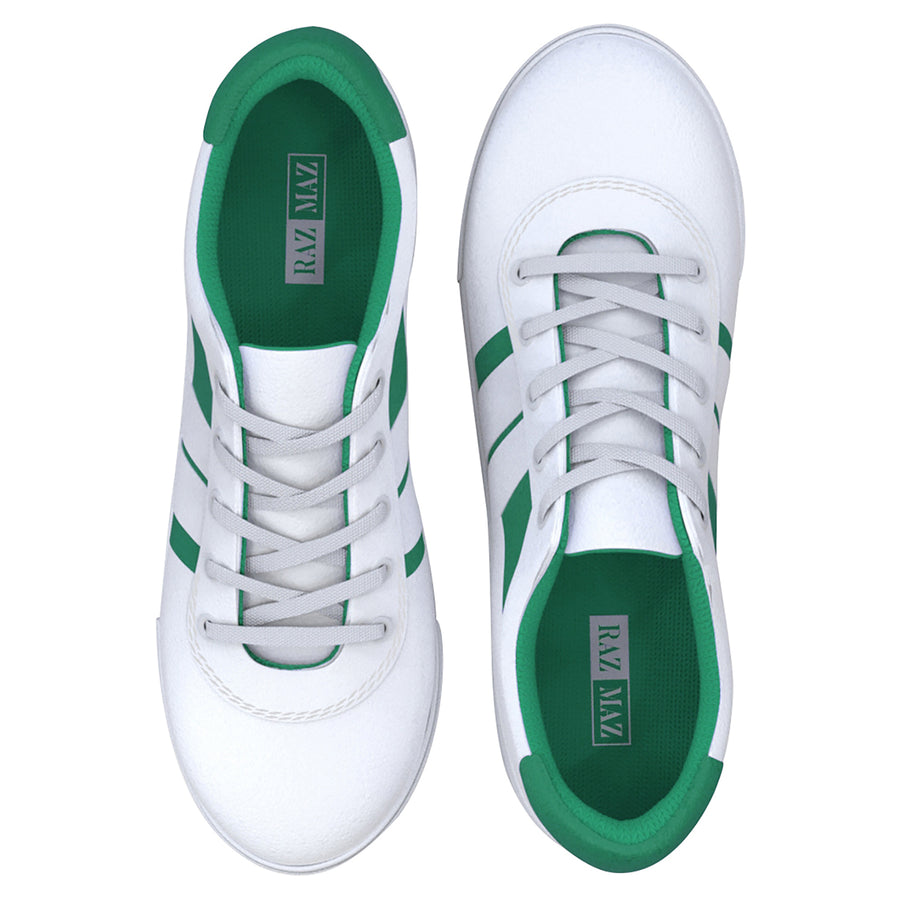 Highway Classic, Casual White Sneaker Shoes for Men