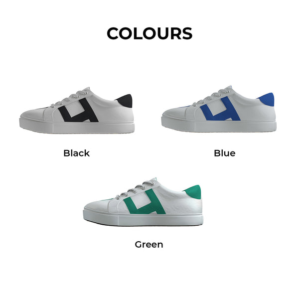 Happy Step, Casual White Sneaker Shoes for Men