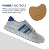 Arctic Stripe, Casual White Sneaker Shoes for Men