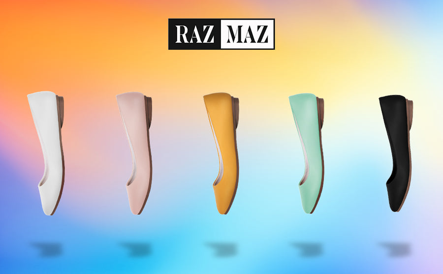 Razmaz Stylish Lightweight Pointed Bellies for Women