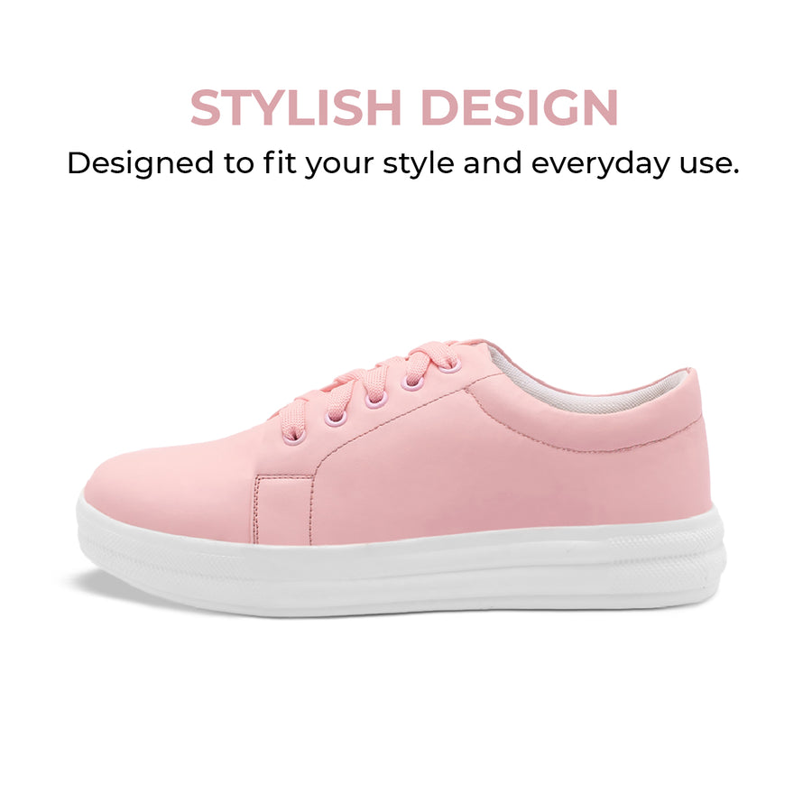 Marshmallow, Casual Sneaker Shoes for Women