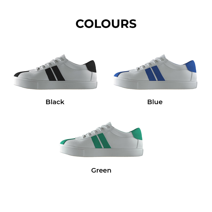 White Rhino, Casual White Sneaker Shoes for Men